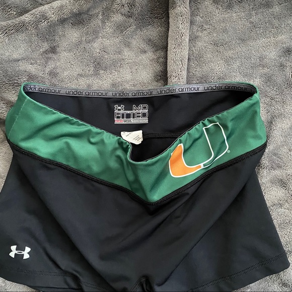 Under armor workout shorts UMiami - Picture 2 of 3